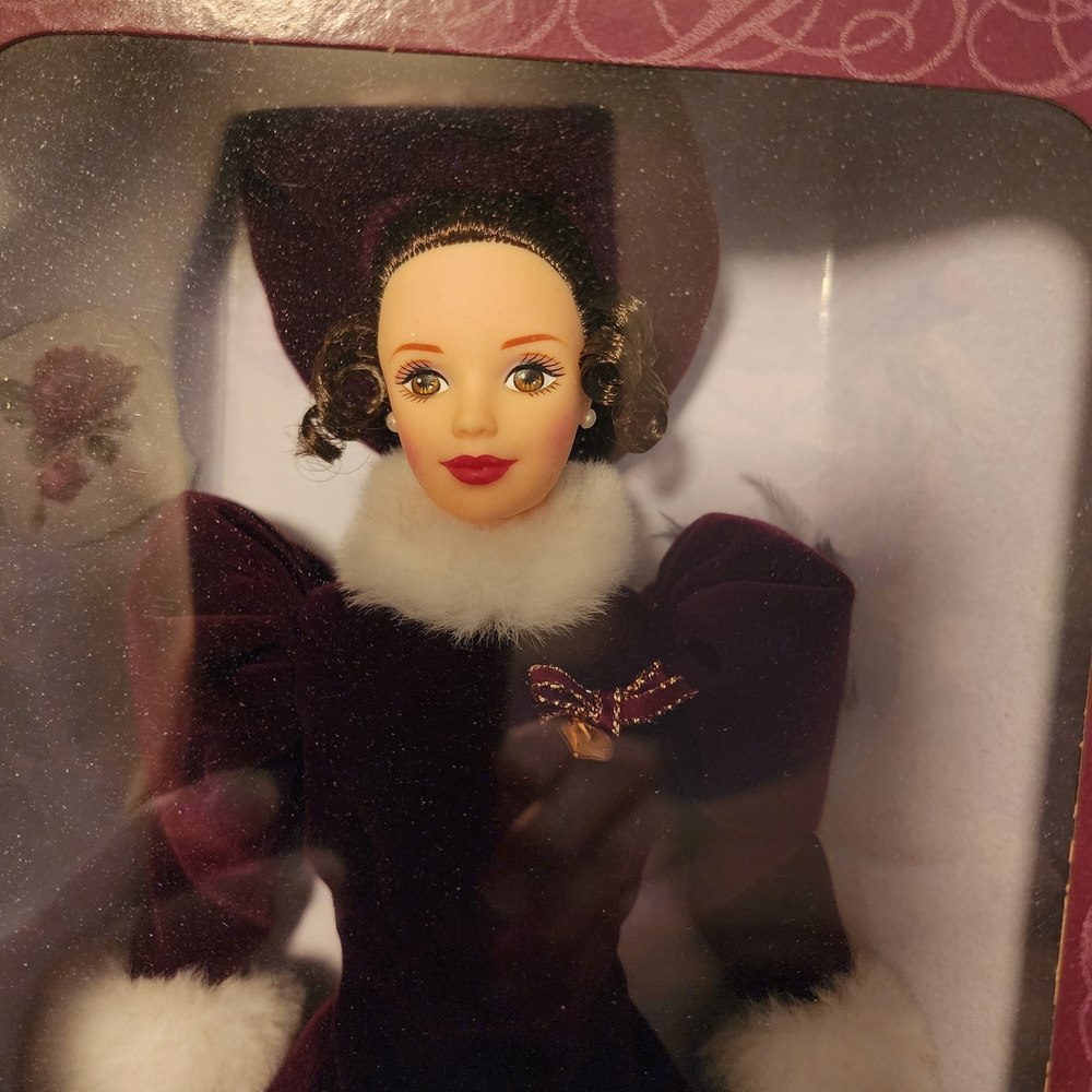 Hallmark Holiday Traditions Barbie Ornament - Purple
